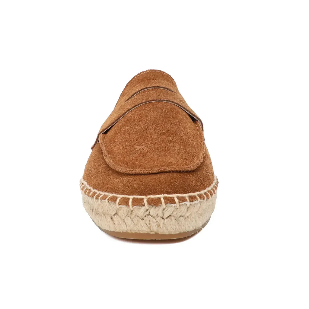 Elegant Suede Espadrilles - Luxoria