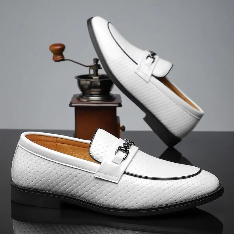 Capri Leather Loafers - Luxoria