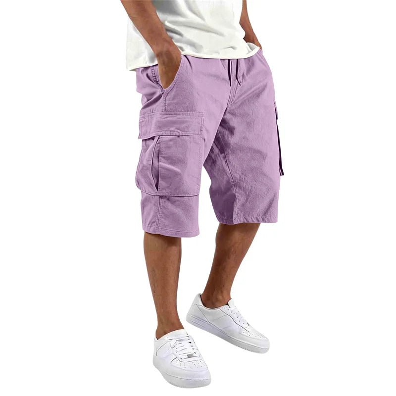 Elegant Multi - Pocket Shorts - Luxoria
