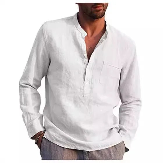 Breathable Cotton Shirt - Luxoria