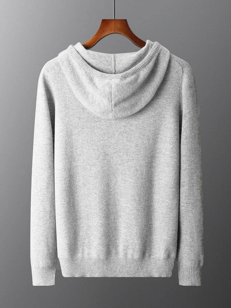 Sirlus Merino Wool Hoodie - Luxoria