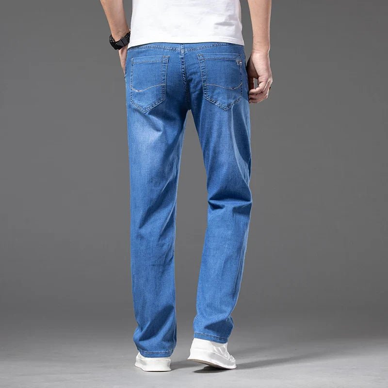Casual Straight Denim Jeans - Luxoria