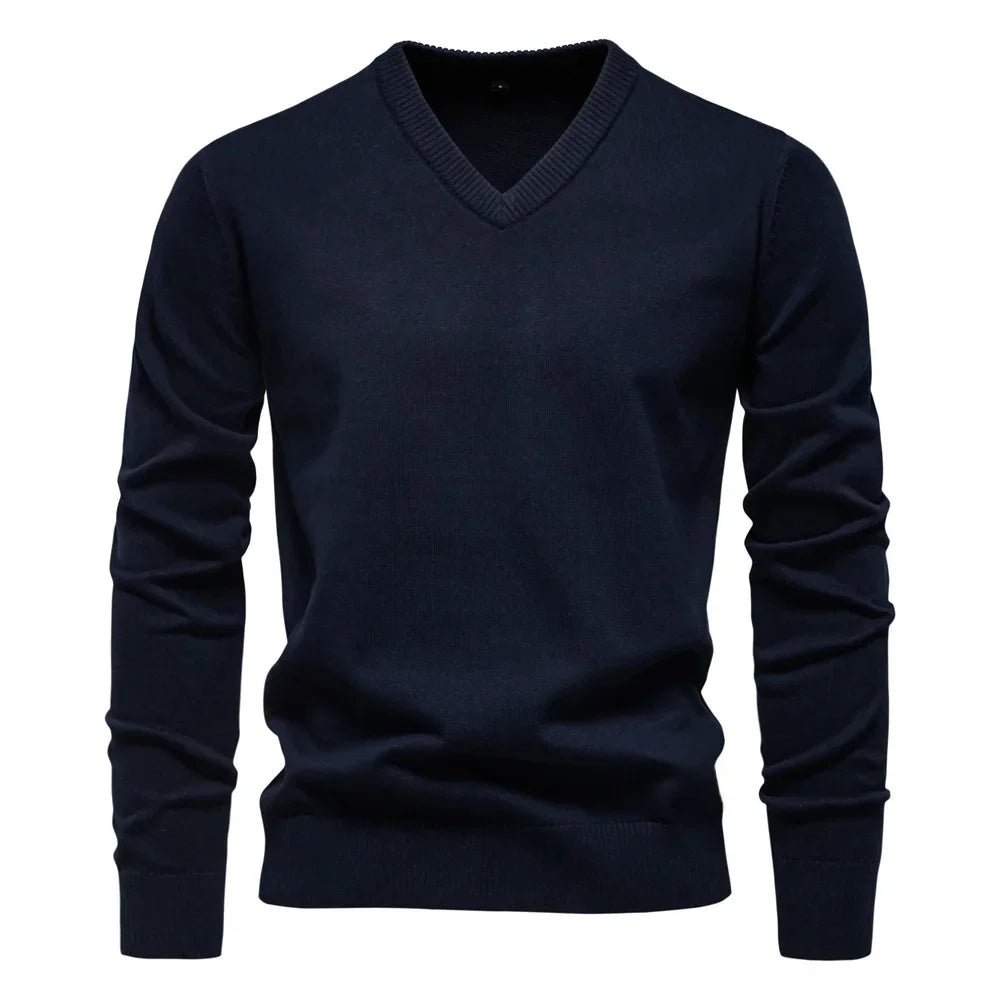 Elegant Knit Sweater - Luxoria