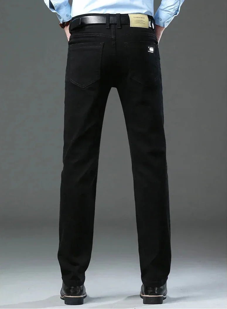 Elegant Cotton Jeans - Luxoria