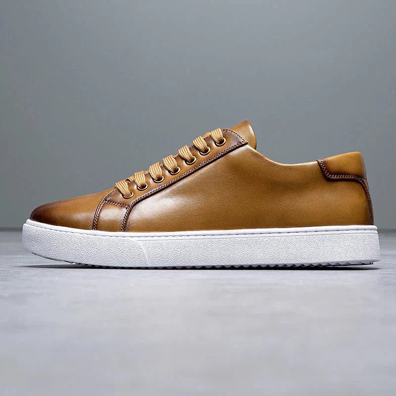 Saint - Tropez Leather Shoes - Luxoria