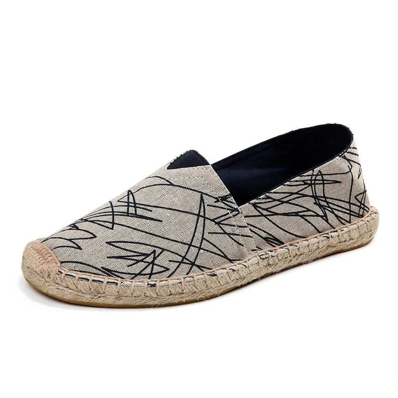 Elegant Canvas Espadrilles - Luxoria