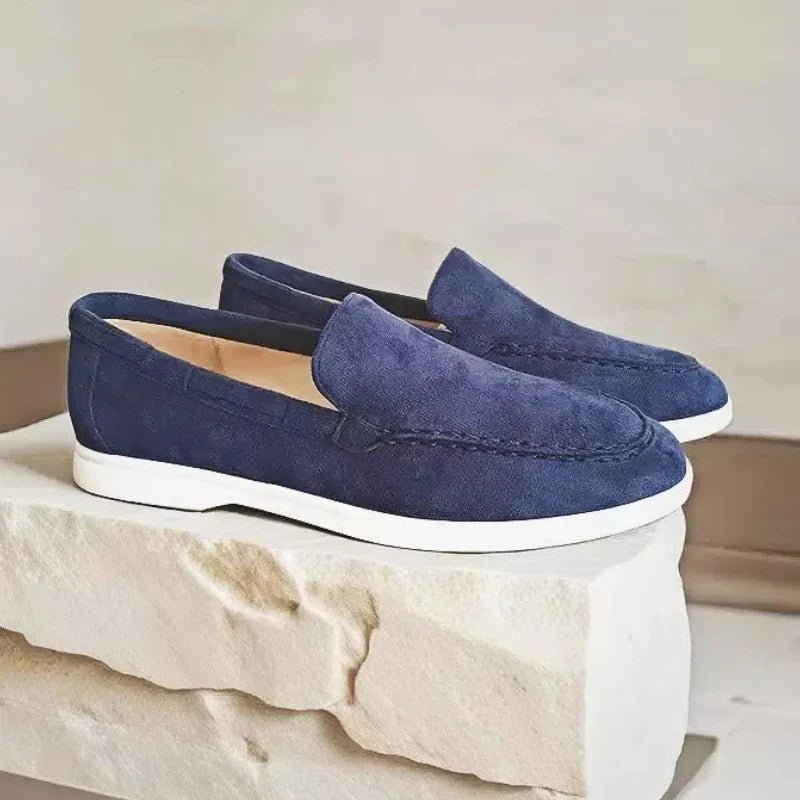 Premium Suede Loafers - Luxoria