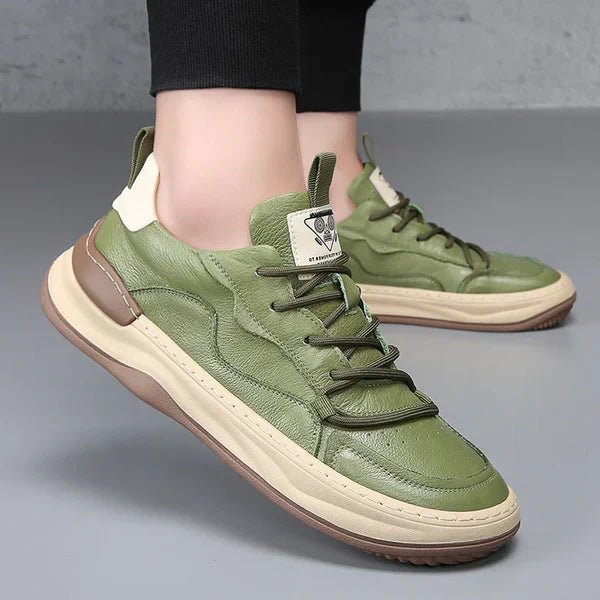 High - Sole Leather Shoes - Luxoria