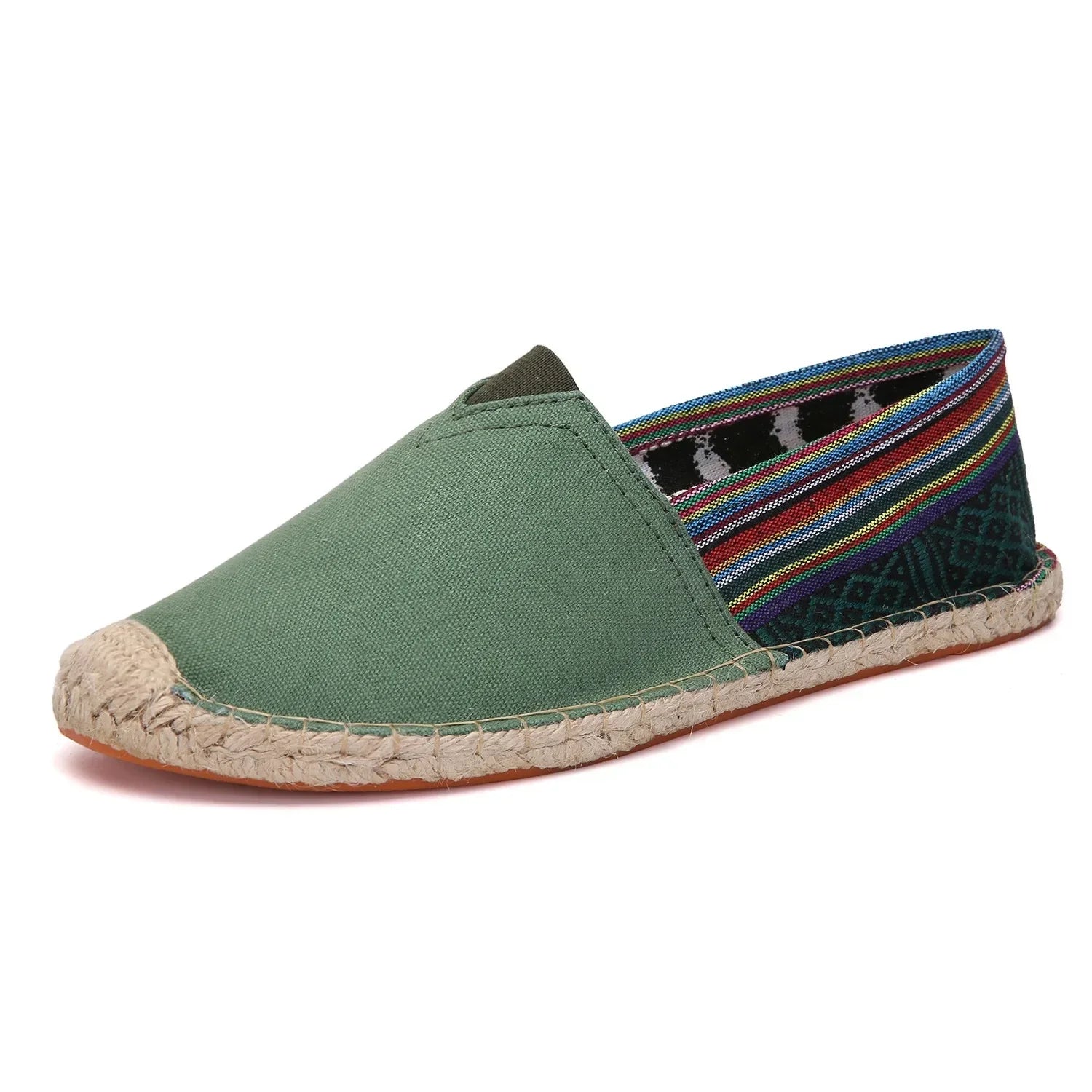 Elegant Canvas Espadrilles - Luxoria