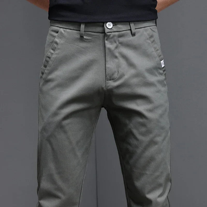 Casual Cotton Pants - Luxoria