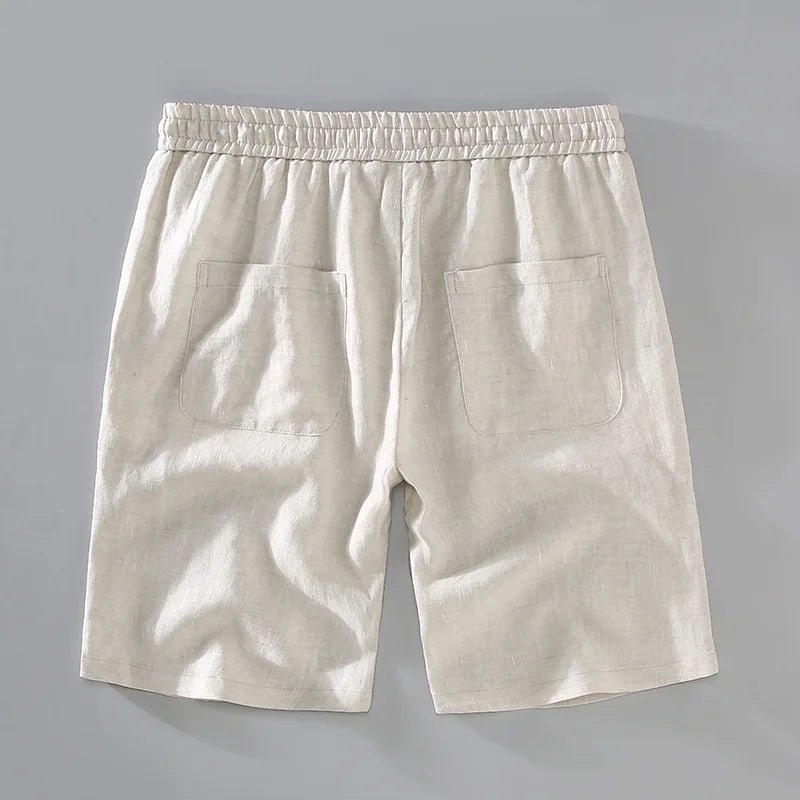 Elegant Linen Shorts - Luxoria