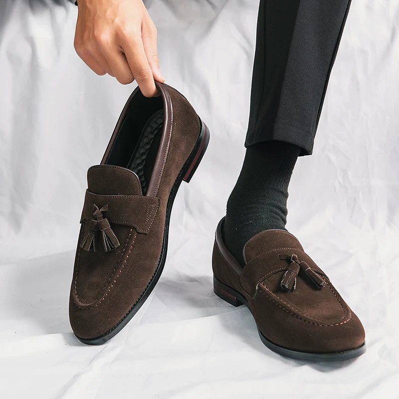 Elegant Tassel Loafers - Luxoria