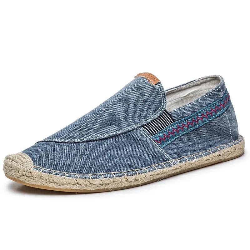 Elegant Linen Espadrilles - Luxoria