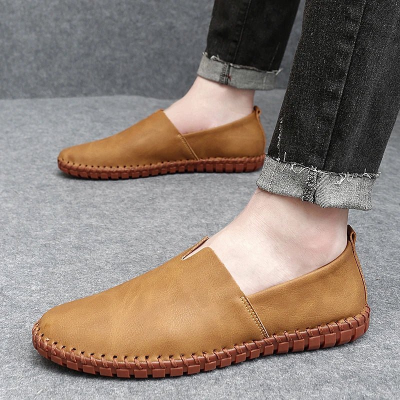 Ibiza Leather Loafers - Luxoria