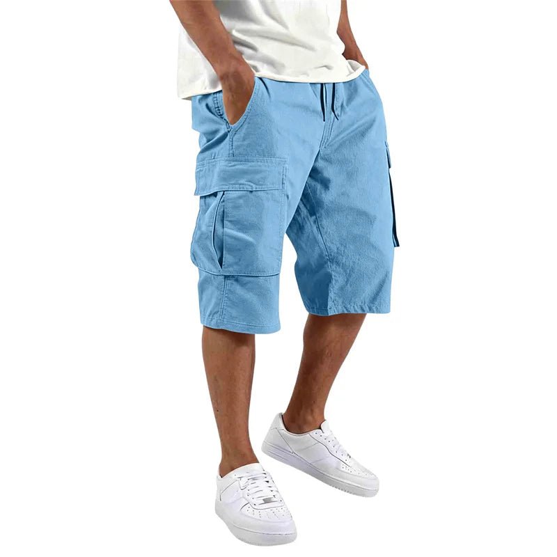 Elegant Multi - Pocket Shorts - Luxoria