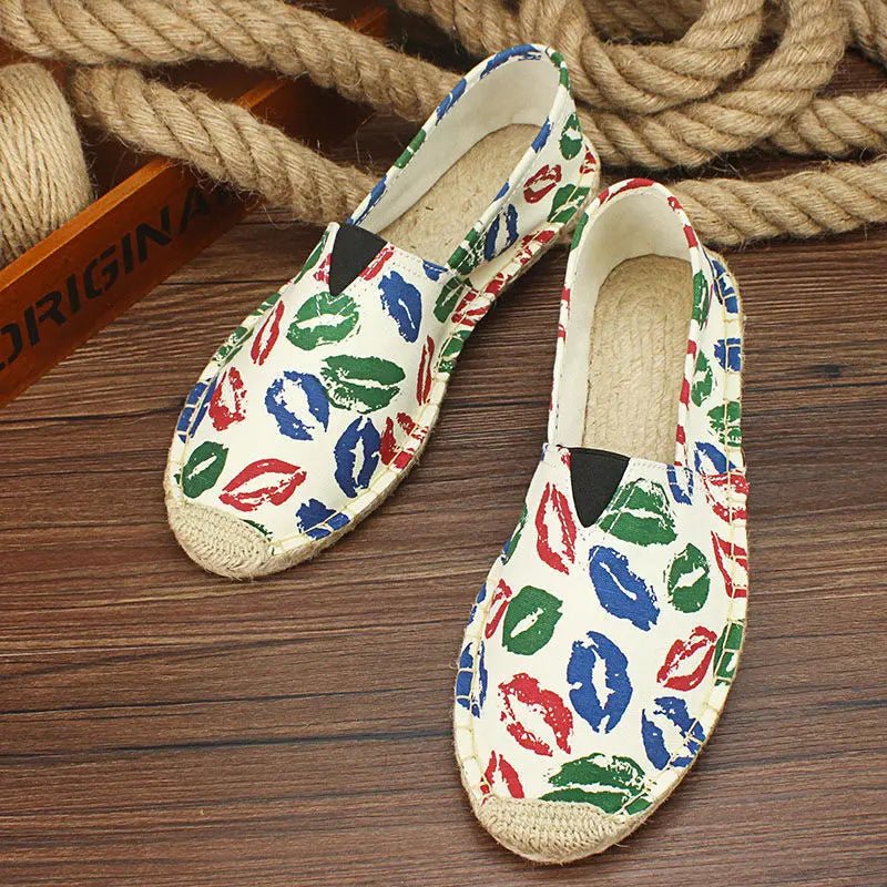 Casual Canvas Espadrilles - Luxoria