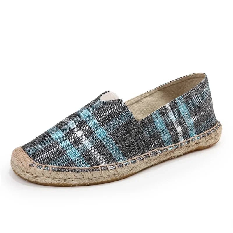 Elegant Canvas Espadrilles - Luxoria