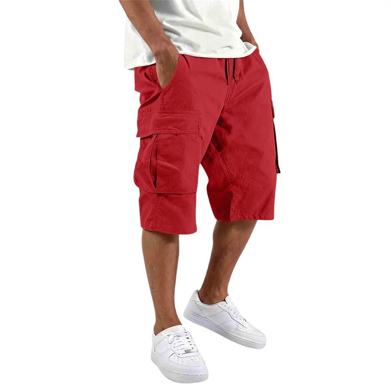 Elegant Multi - Pocket Shorts - Luxoria