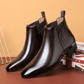 Chic Leather Boots - Luxoria