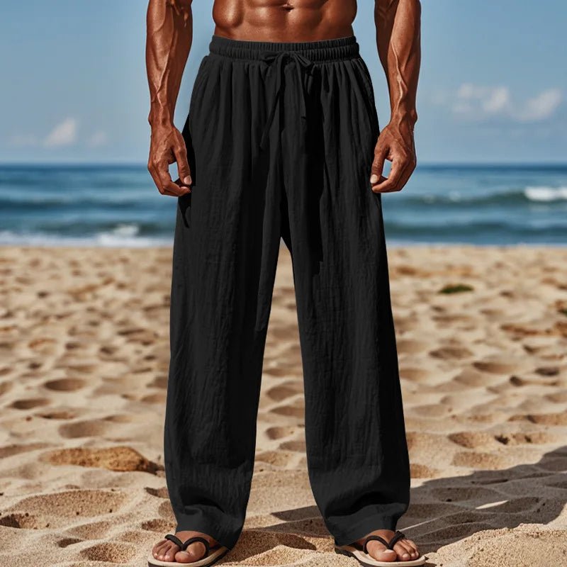 Comfortable Linen Pants - Luxoria