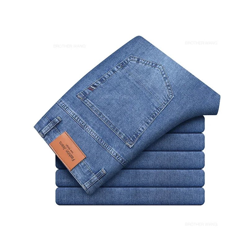 Elegant Denim Jeans - Luxoria