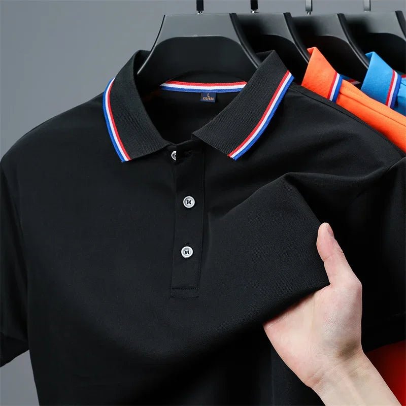 Casual Summer Polo Shirt - Luxoria