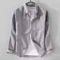 Casual Cotton Linen Shirt - Luxoria