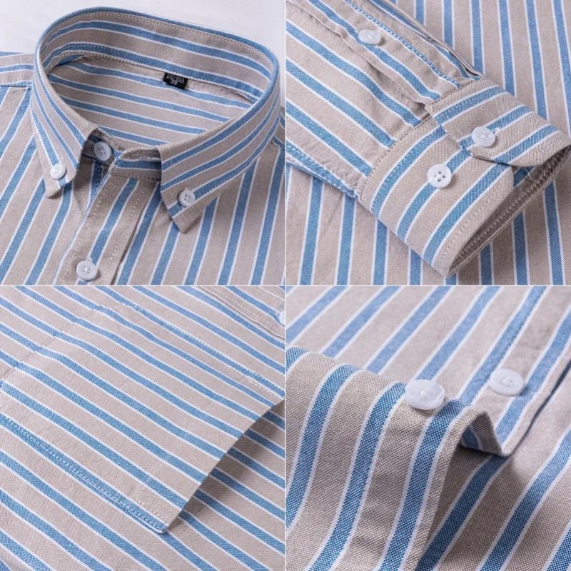 Givalli - Men's Chic Oxford Shirt - Luxoria