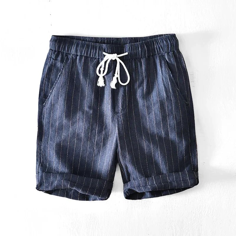Elegant Linen Shorts - Luxoria