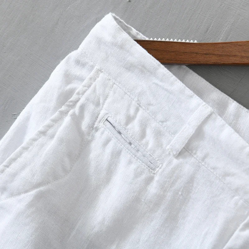 Premium Linen Shorts - Luxoria