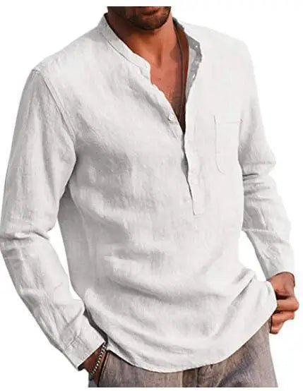 Breathable Cotton Shirt - Luxoria
