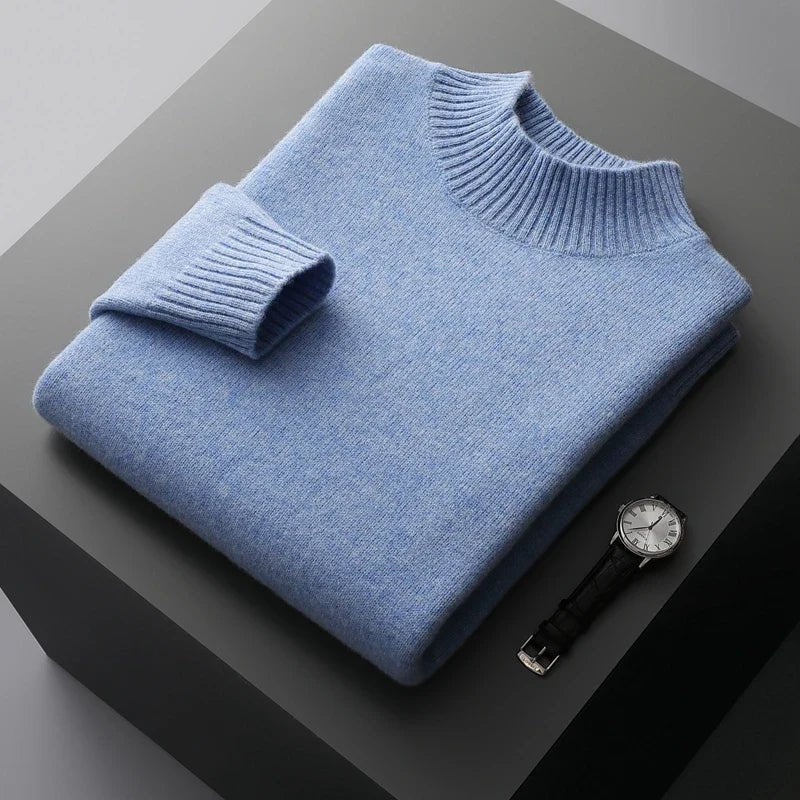 Double Thick Cashmere Sweater - Luxoria