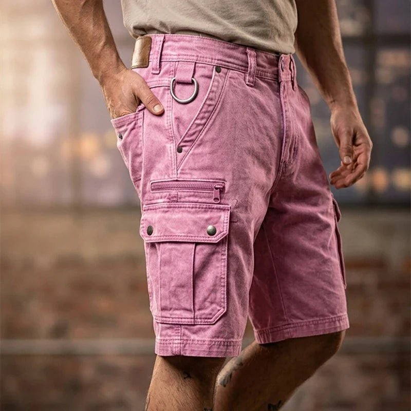 Elegant Men's Cargo Shorts - Luxoria