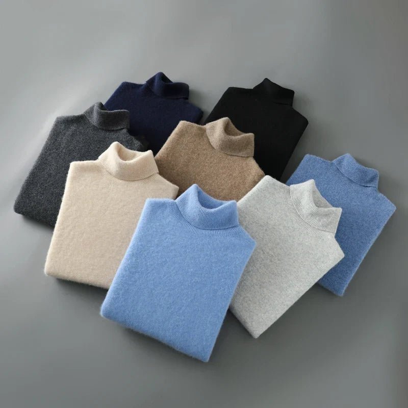 Elegant Wool Turtleneck - Luxoria