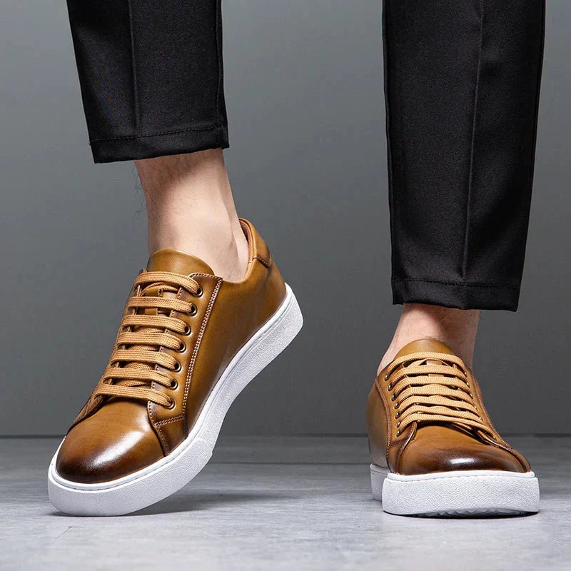 Saint - Tropez Leather Shoes - Luxoria