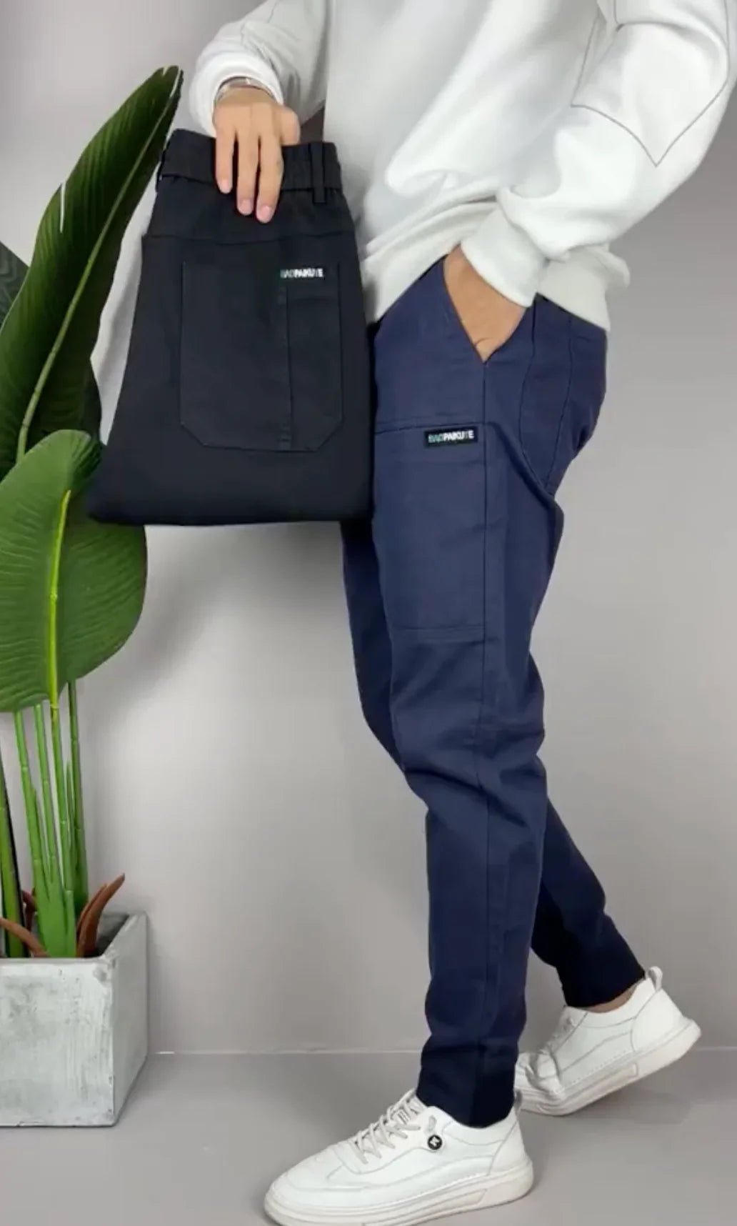 Elegant Cargo Pants - Luxoria