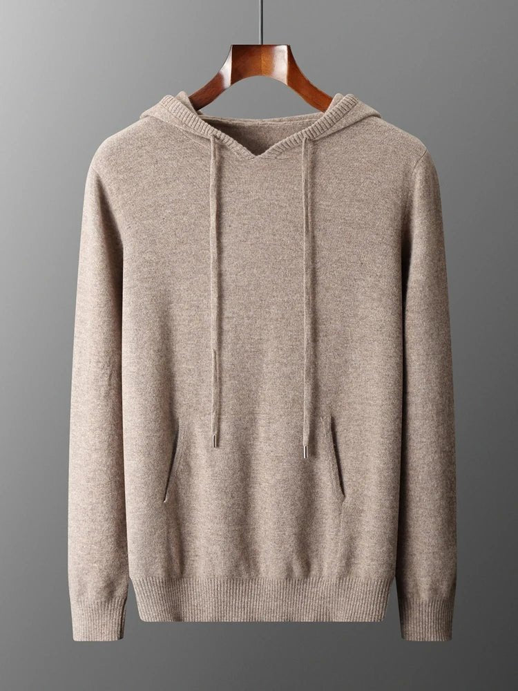 Sirlus Merino Wool Hoodie - Luxoria
