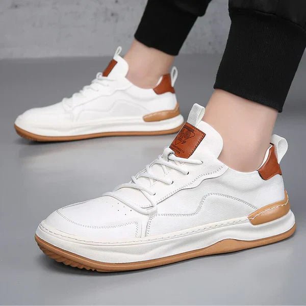 High - Sole Leather Shoes - Luxoria