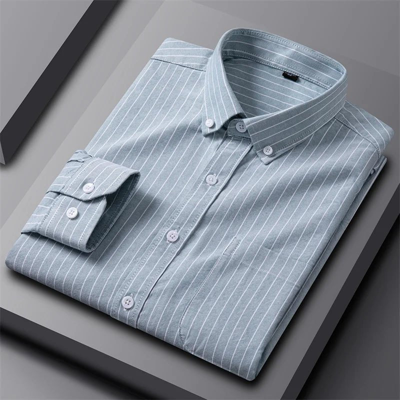 Givalli - Men's Chic Oxford Shirt - Luxoria