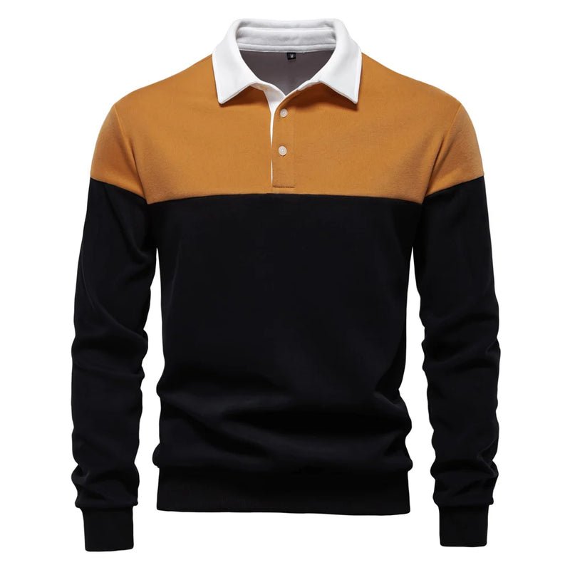 Elegant Polo Sweater - Luxoria