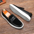 Naples Leather Loafers - Luxoria