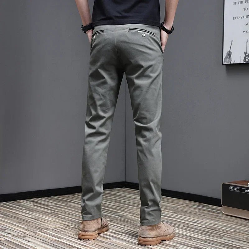 Casual Cotton Pants - Luxoria