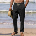 Elegant Cotton Summer Pants - Luxoria