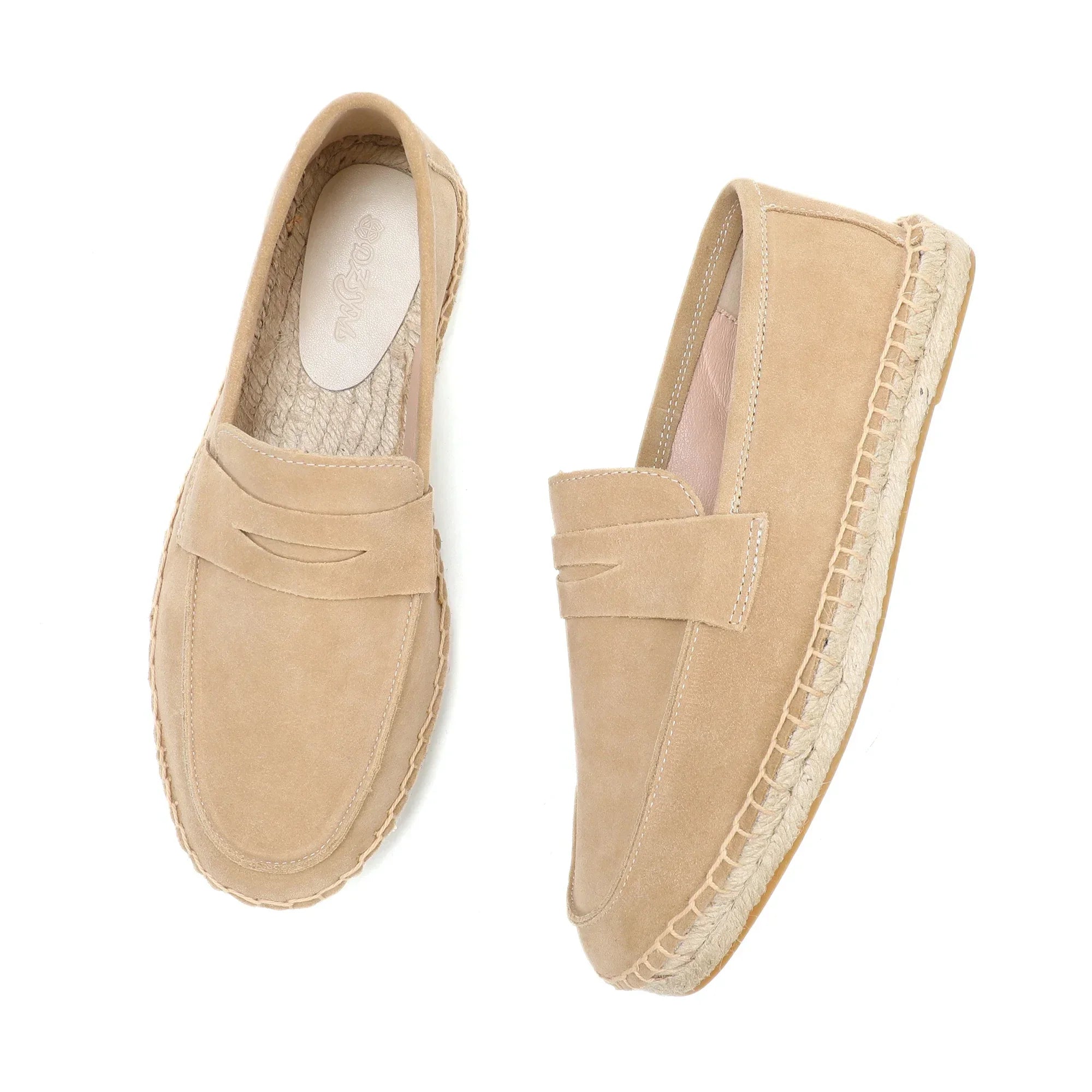 Elegant Suede Espadrilles - Luxoria