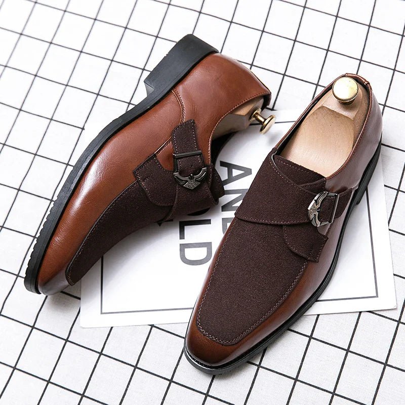 Chic Leather Loafers - Luxoria