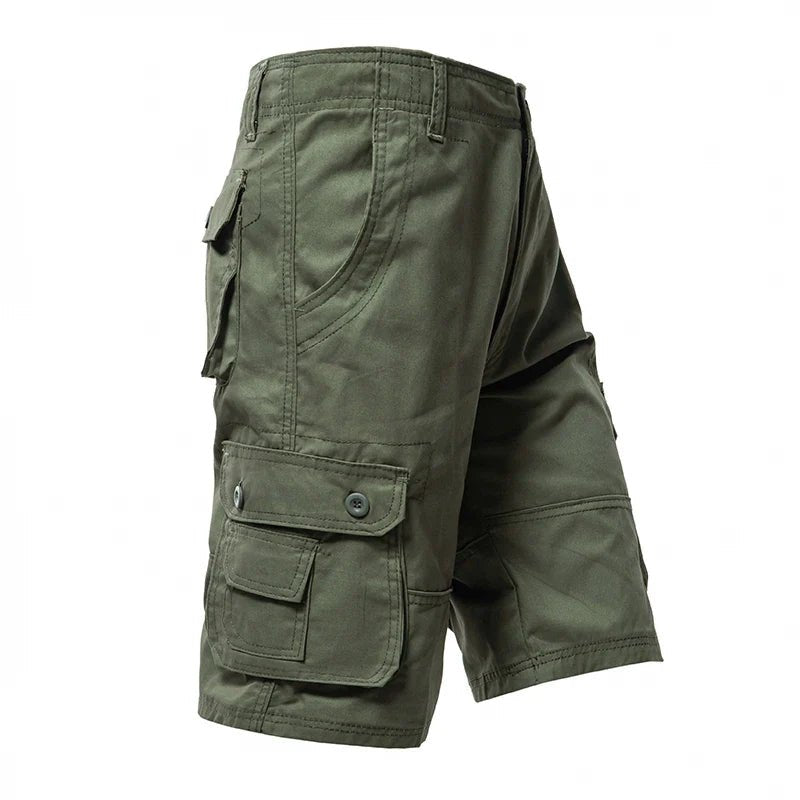 Casual Cargo Knee Shorts - Luxoria