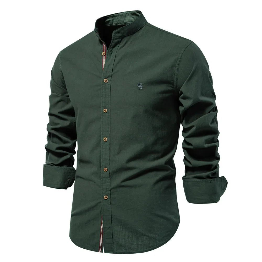 Elegant Linen Shirt - Luxoria