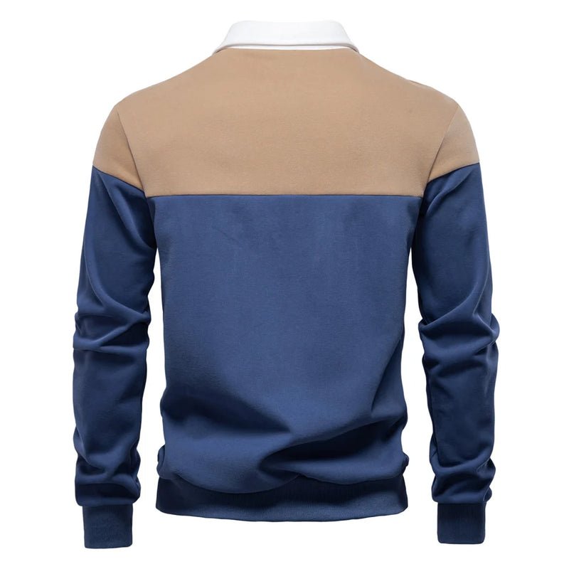 Elegant Polo Sweater - Luxoria