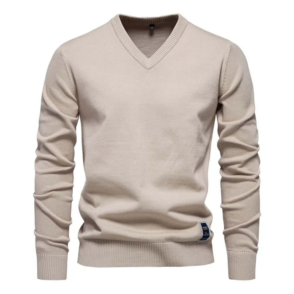 Elegant Knit Sweater - Luxoria