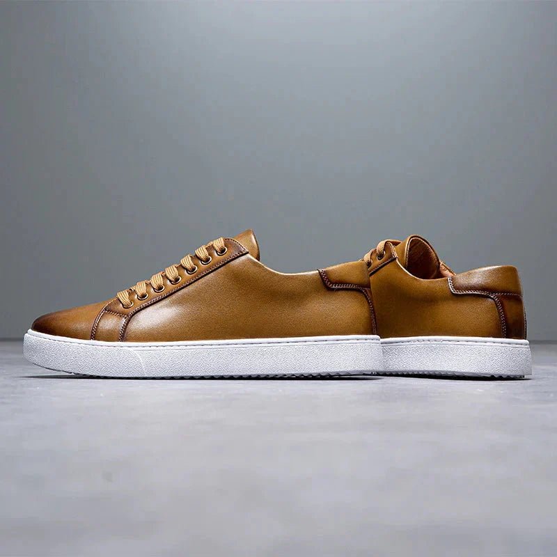 Saint - Tropez Leather Shoes - Luxoria